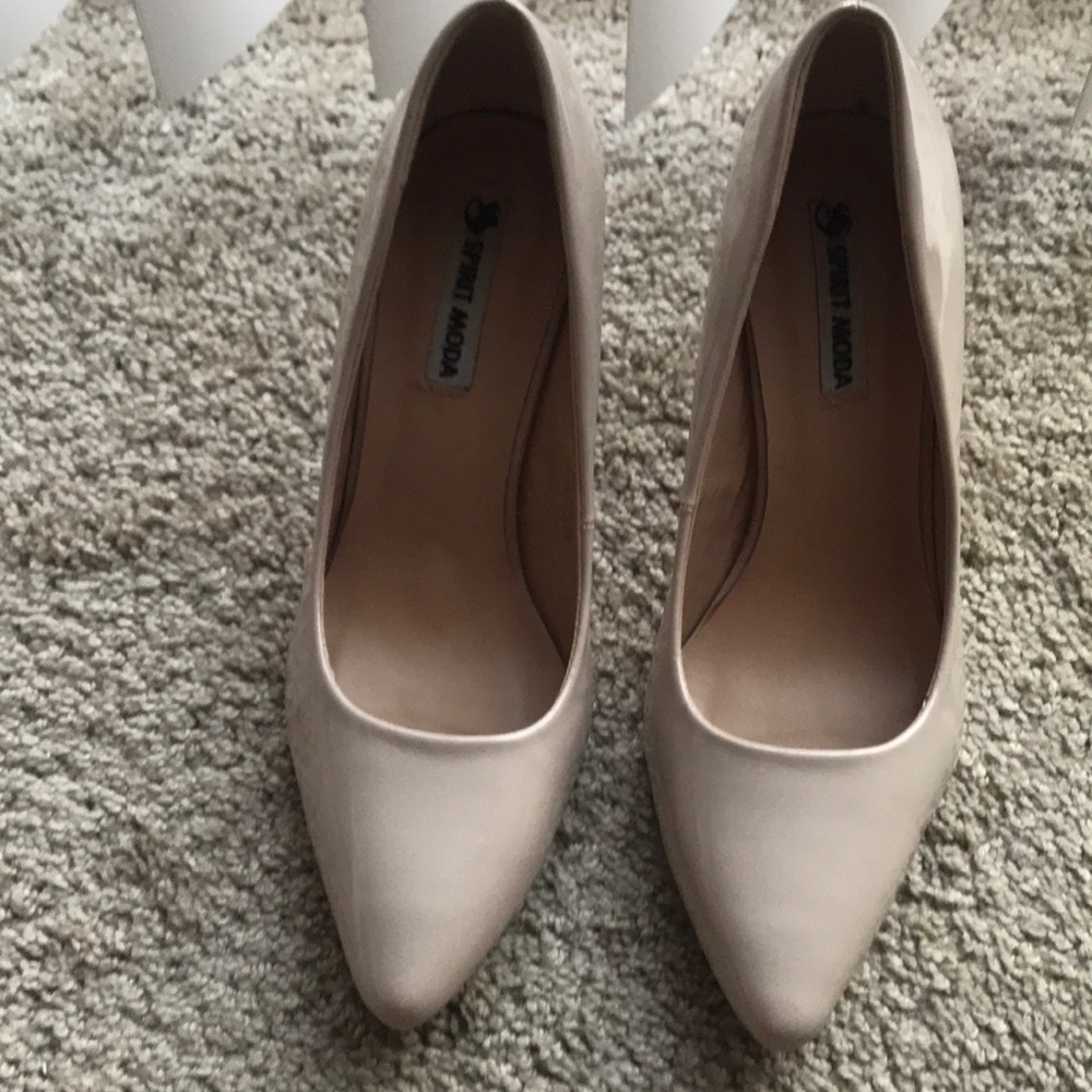 Spirit Moda Colleen Nude Heels